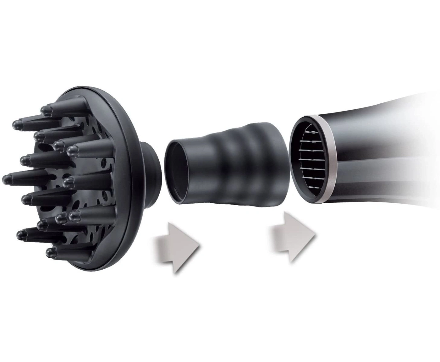 REMINGTON Universal Diffusor Aufsatz mit Adapter für fast alle Haartrockner