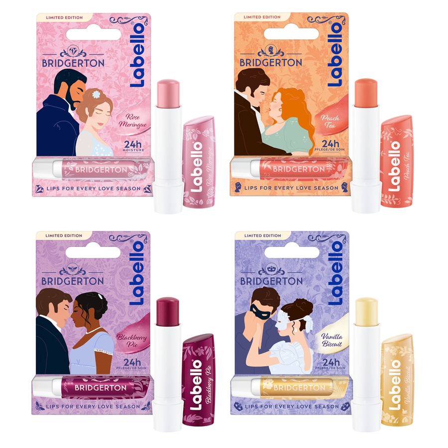 LABELLO LIMITED BRIDGERTON EDITION Lippenpflegeset (4-teilig) vegan