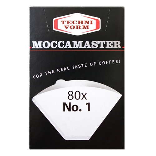 3 x MOCCAMASTER Filterpapier No. 1 für Cup One (3 x 80 Stk.) Kaffeefilterpapier