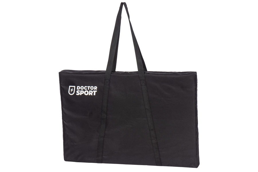 DOCTOR SPORT Pro Series Doppel-Cornhole-Set, echtes Holz, 8 Beanbags + Tasche
