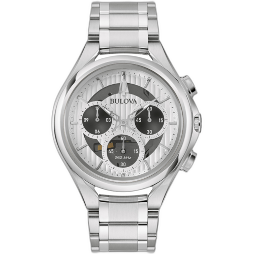 Bulova Herren Armbanduhr Curv 96A301 Herrenuhr Edelstahl Saphirglas 44mm B-Ware