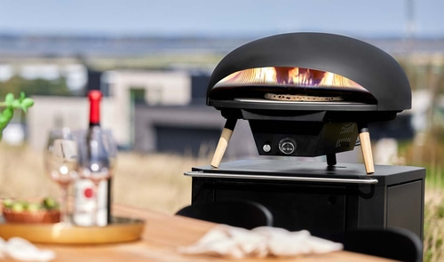 Le Feu Gas-Pizzaofen Turtle Motion 3.1 Pizzagrill mit rotierendem Pizzastein