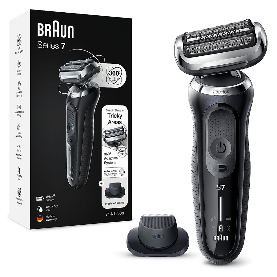 BRAUN Series 7 71-N1200s Akku Nass- Trockenrasierer Trimmer Rasierer B-Ware