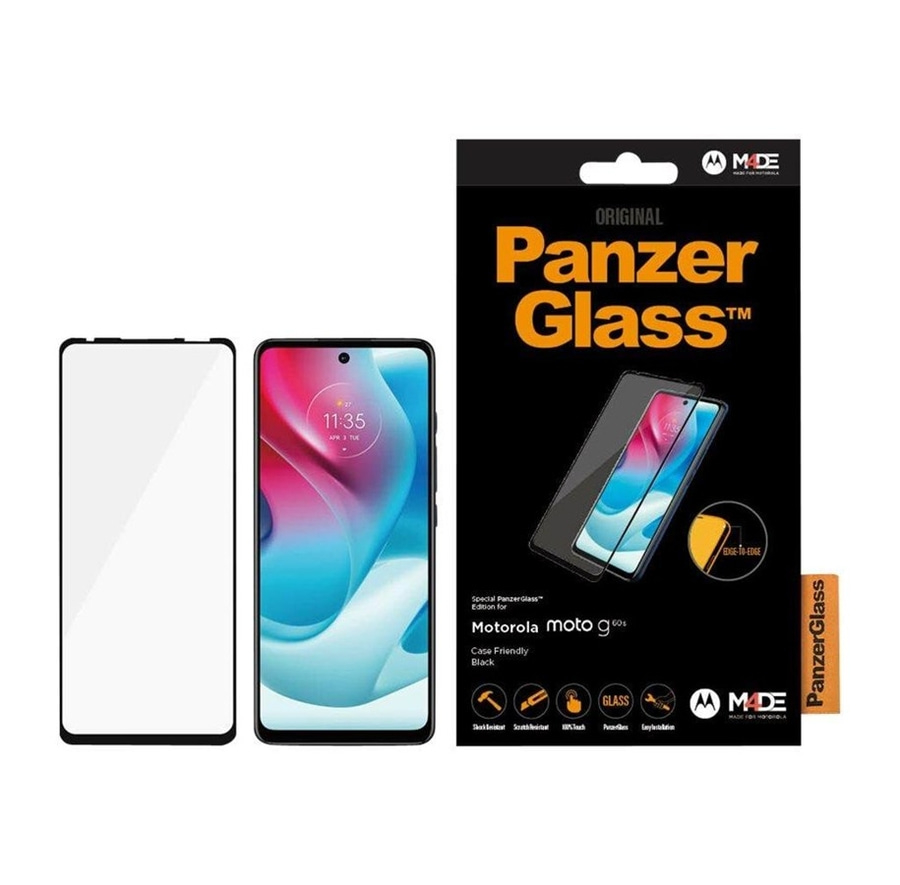 PanzerGlass™ Motorola Moto g60s Displayschutz Screen Protector Glass