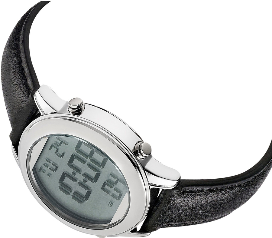MASTER TIME Herrenarmbanduhr MTGA-10811-85L Quarz Funk digital 40mm B-WARE