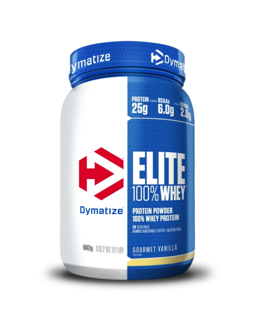 DYMATIZE Whey Protein Pulver Shake Elite 100% Isolat Gourmet Vanilla 942 g