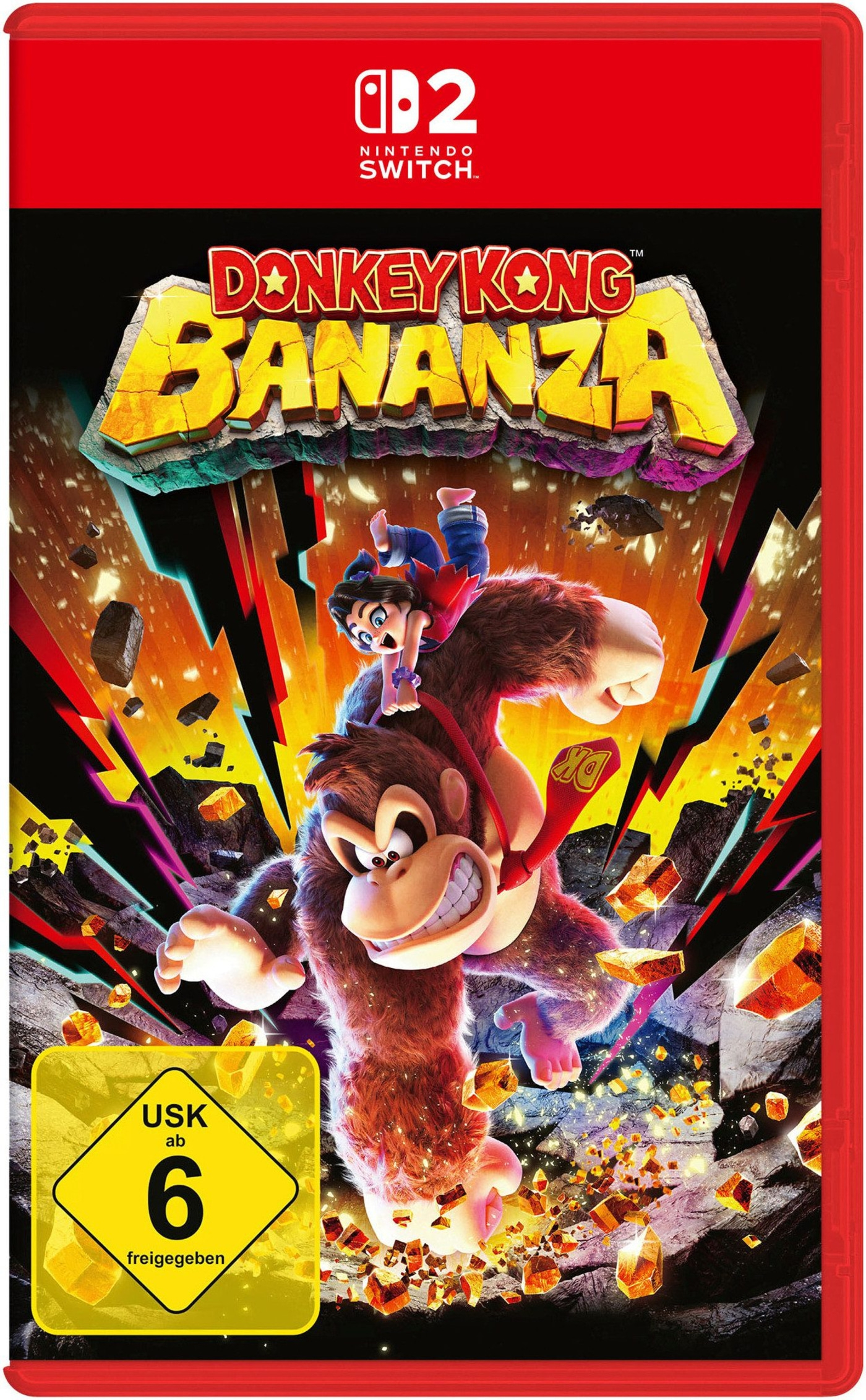 Donkey Kong und Diddy Kong auf dem Cover von Donkey Kong Country Tropical Freeze