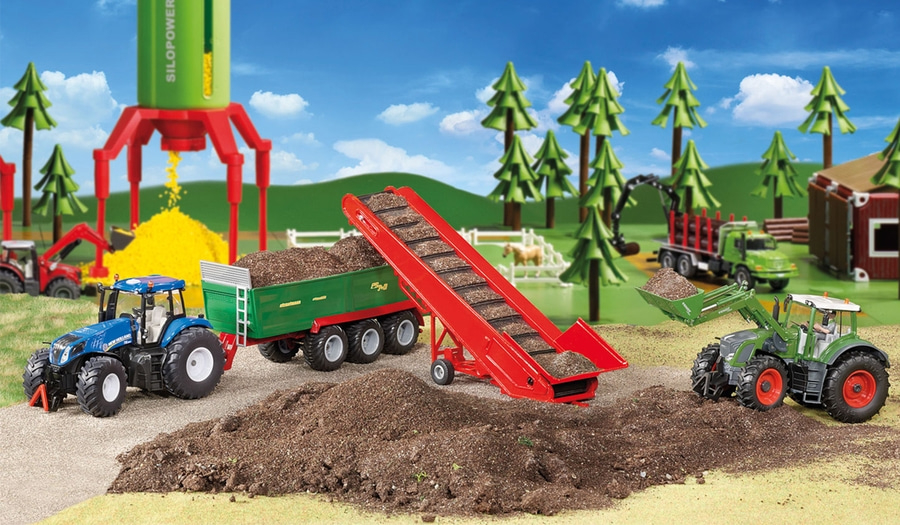 SIKU Elektrisches Förderband 2466 batteriebetrieben 1:32 SIKU FARMER Modell