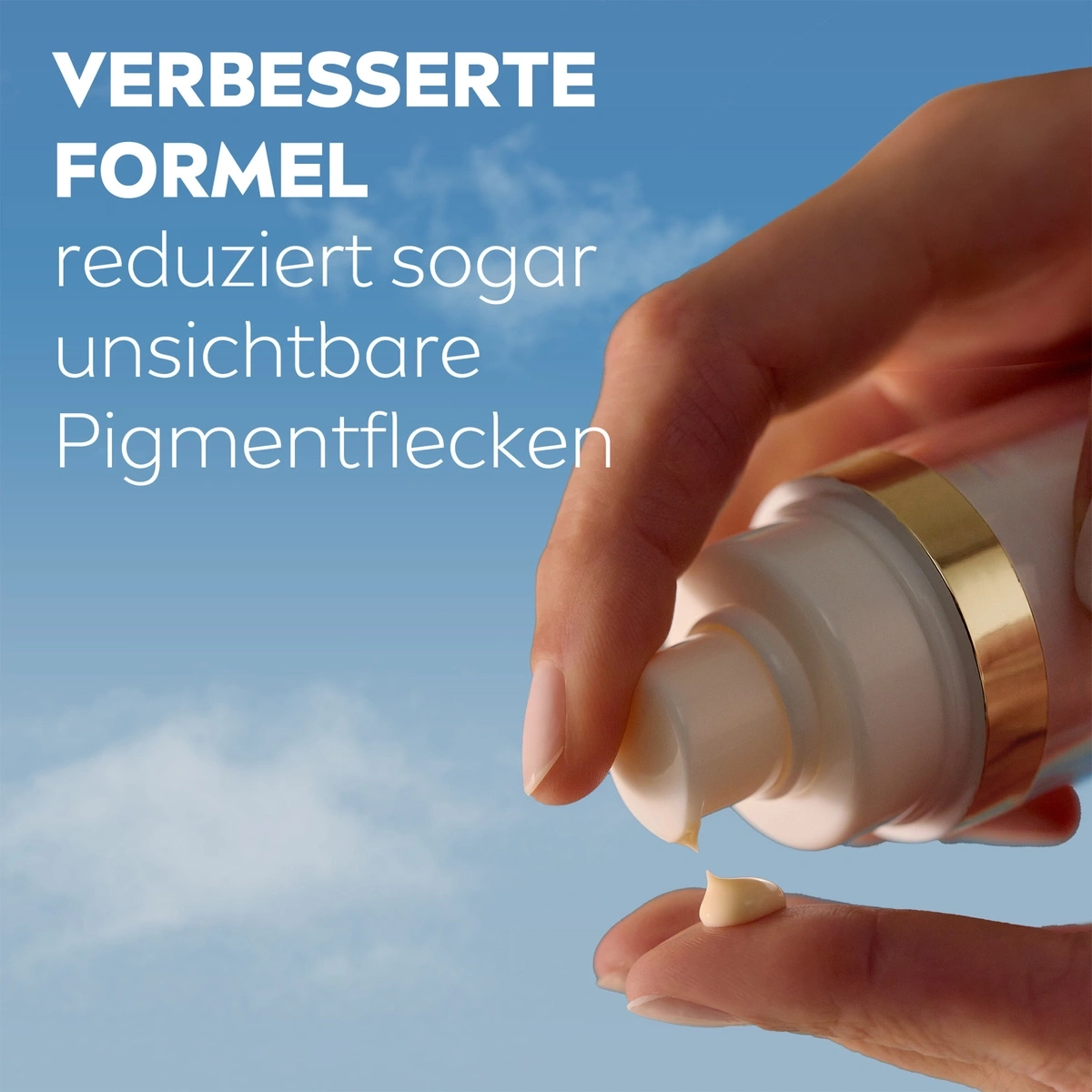 Verbesserte Formel reduziert Pigmentflecken