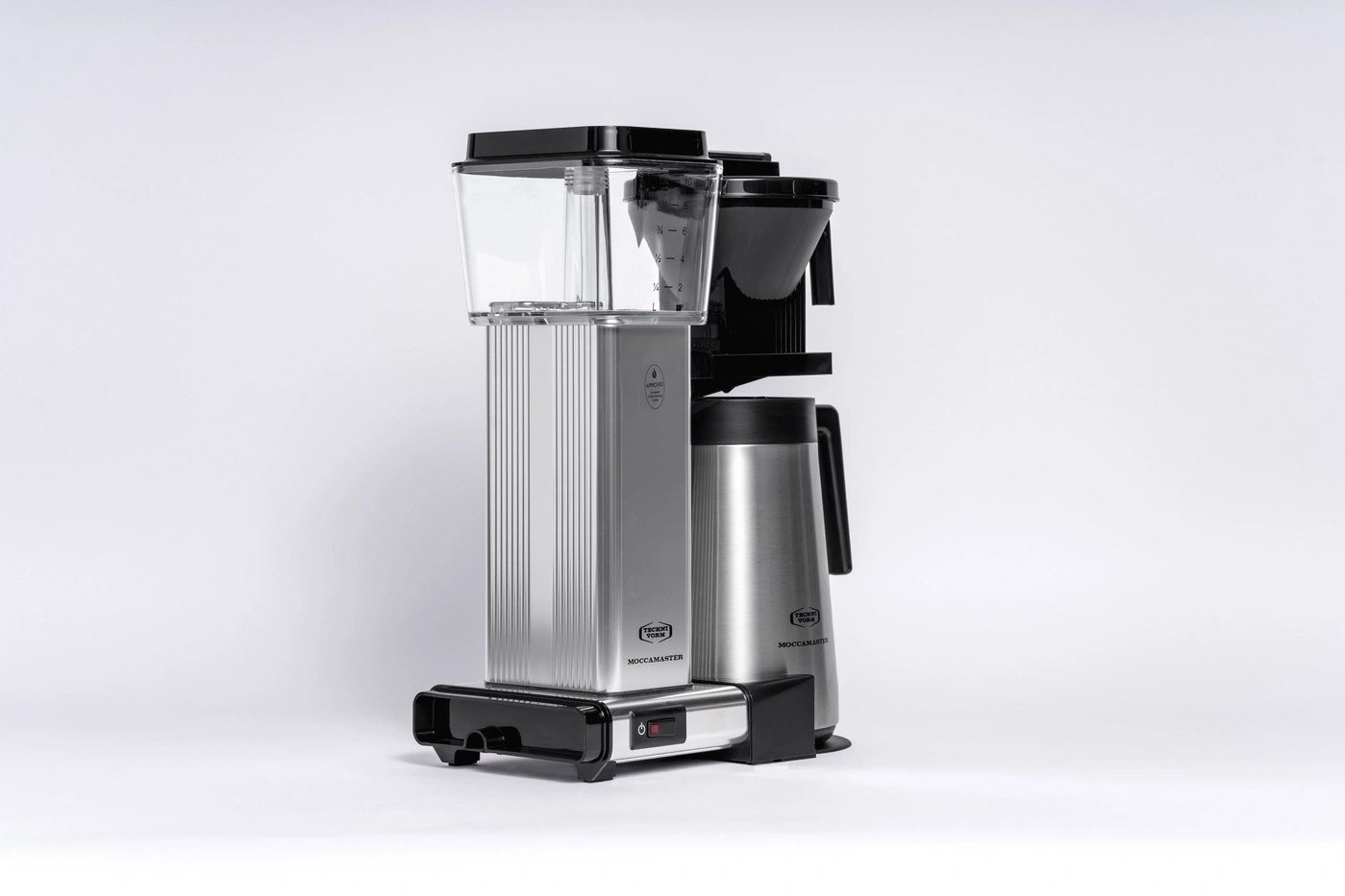 MOCCAMASTER Thermo Filterkaffeemaschine KBGT Polished Silver Thermoskanne NEU