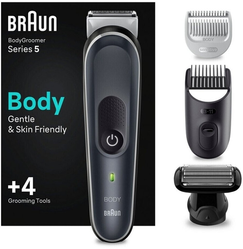 BRAUN BodyGroomer 5 BG5370 Körperhaartrimmer Haar-/Bartschneider Akku B-Ware