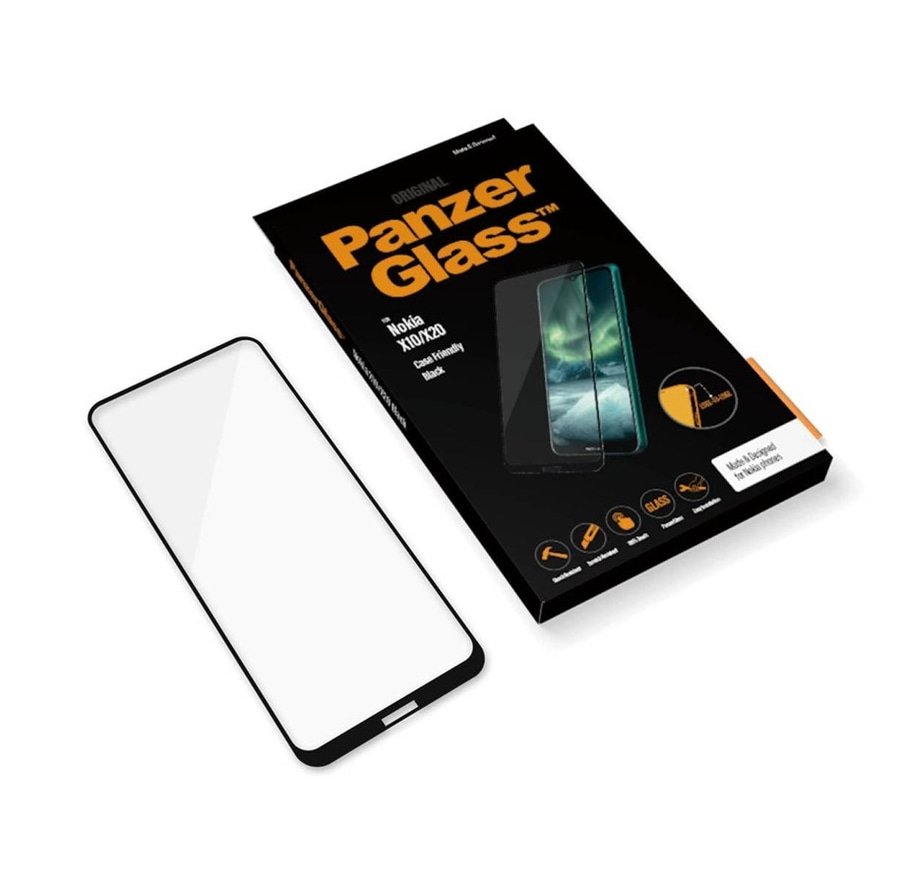 PanzerGlass™ Nokia X10 & X20 Displayschutzfolie Screen Protector Glass NEU