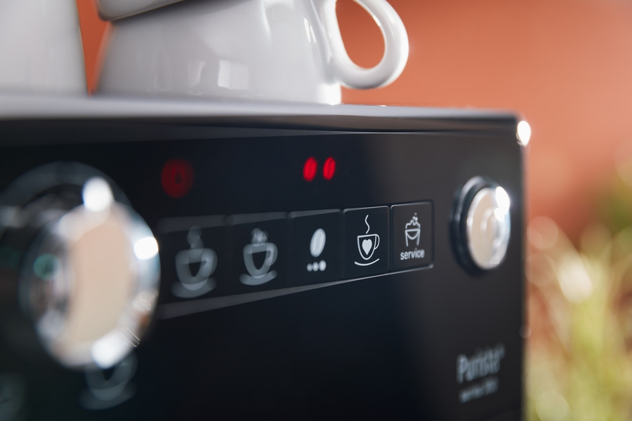MELITTA Kaffeevollautomat Purista F23/0-102 Espressomaschine Schwarz