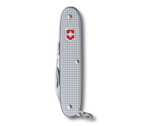 VICTORINOX Pioneer Alox mittleres Taschenmesser Soldatenmesser 0.8201.26 silber