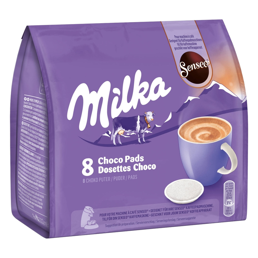 SENSEO Pads Milka Senseopads 80 Getränke Kakao heisse Schokolade Hot Choco