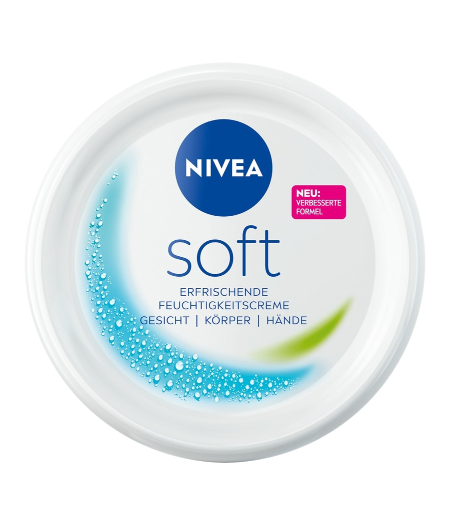 Nivea Soft Creme, Gesicht, Körper, Hände, erfrischend, Feuchtigkeit