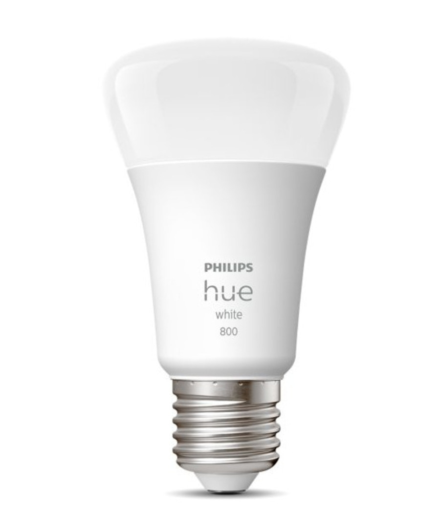 Philips Hue White 800 Glühbirne, weiß, energiesparend, LED-Technologie, E27-Sockel