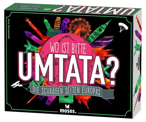 Moses Wo ist bitte Umtata? 90226 Spieleranzahl min. 2 Spieldauer ca. 25 min NEU