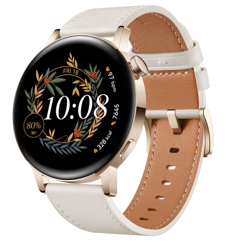 HUAWEI WATCH GT3 Smartwatch 42mm AMOLED GPS Tocuscreen Light gold B-WARE
