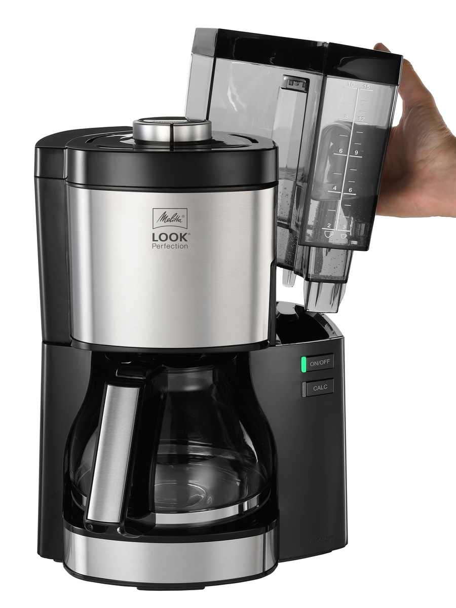 MELITTA Filterkaffeemaschine Look Perfection 1025-06 Warmhaltefunktion Schwarz