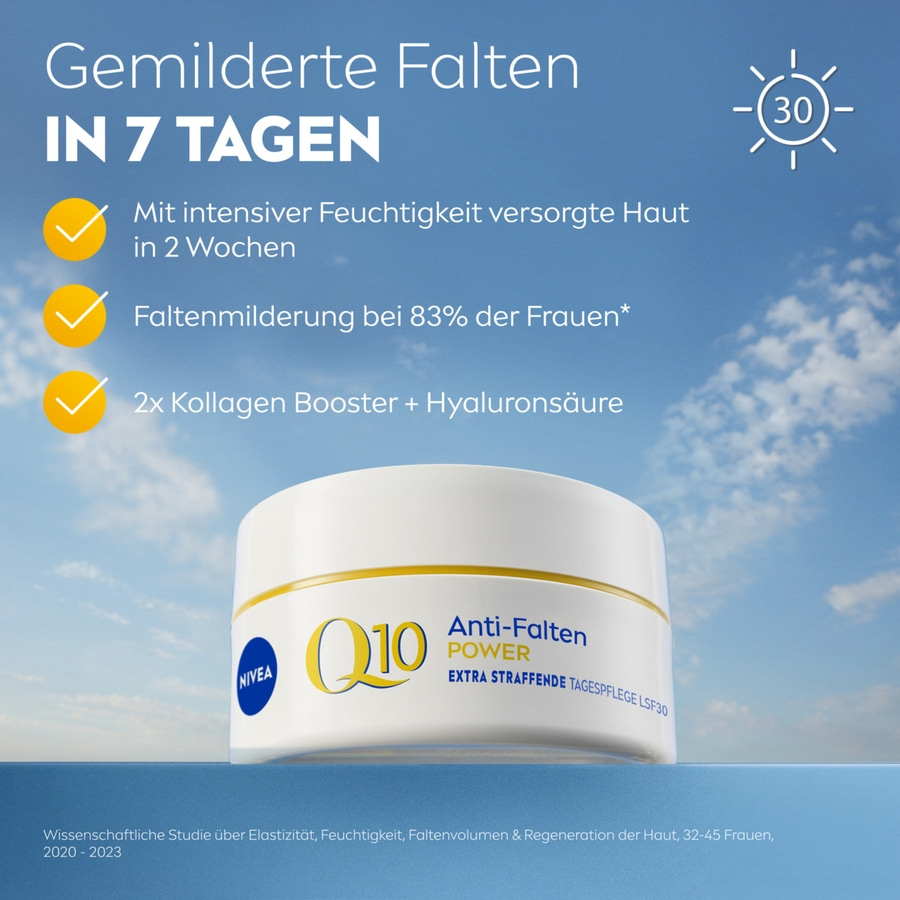 NIVEA Q10 Anti-Falten Power Schützende Tagespflege LSF 30 50ml