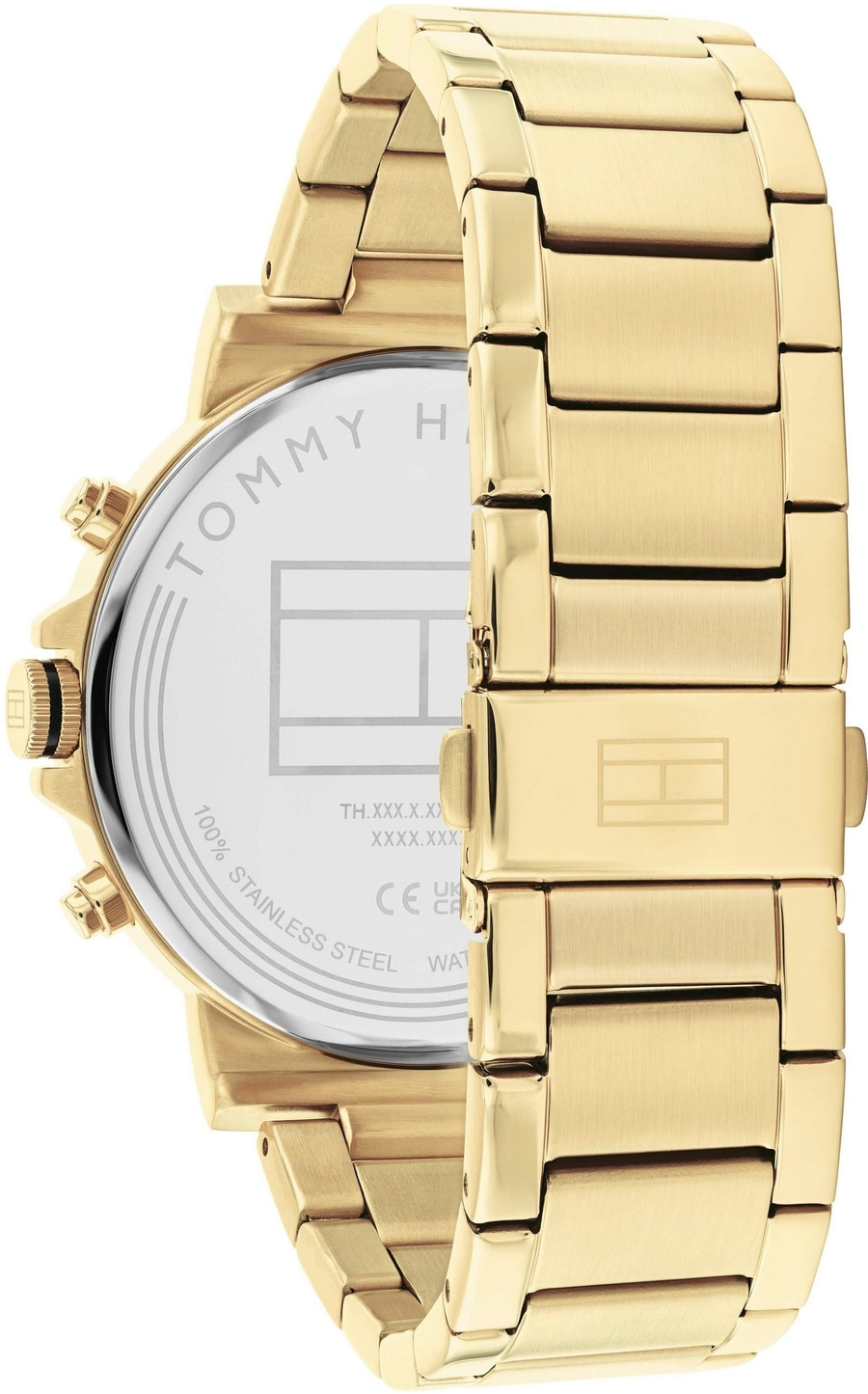 TOMMY HILFIGER Multifunktionsuhr 1710589 Armbanduhr Herrenuhr 44 mm