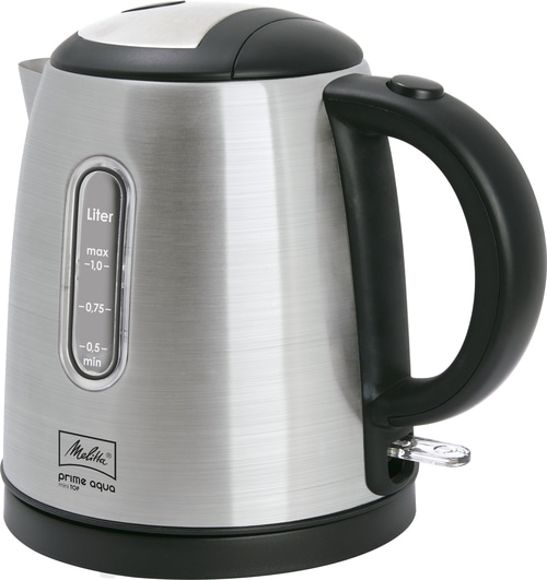 MELITTA Wasserkocher Prime Aqua Mini Top 1018-03 1L Edelstahl 2200 W