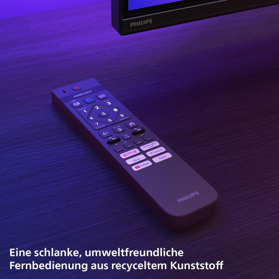 PHILIPS Ambilight OLED Fernseher 48 Zoll 4K Ultra HD Smart TV 120Hz 48OLED760/12