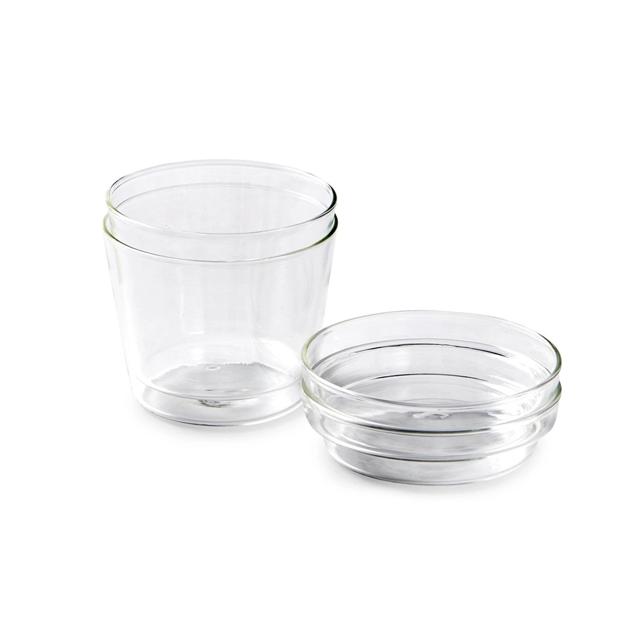 BETTY BOSSI Dessertglas doppelstöckig, 2 dl - 2 Stk. Nachtisch Dessert Glas NEU
