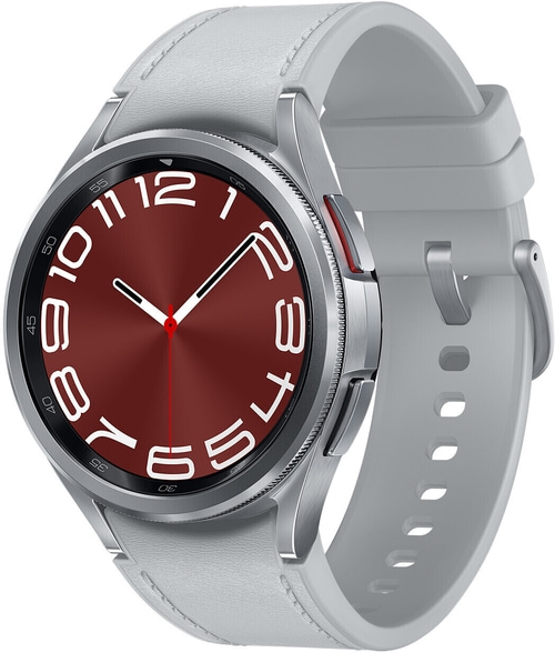 SAMSUNG Galaxy Watch 6 Classic Smartwatch 43 mm GPS OLED Display Silber B-Ware