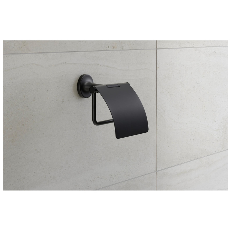 DURAVIT Starck T Toilettenpapierhalter Papierrollenhalter WC Schwarz NEU