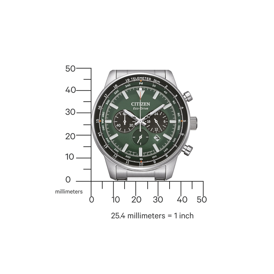 CITIZEN Herren Armbanduhr CA4500-91X Solar Chronograph Datumsanzeige 44mm B-Ware