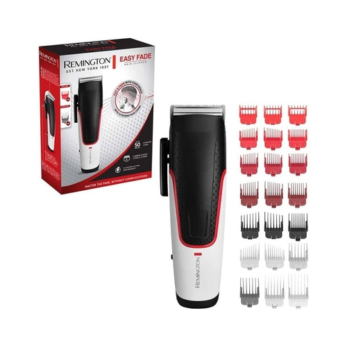 REMINGTON Haarschneider HC500 Easy Fade Haarschneidemaschine Netz-/Akkubetrieb