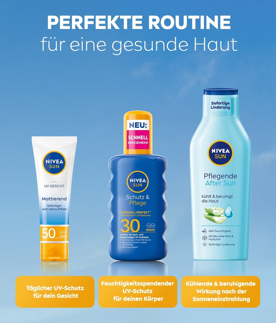 NIVEA SUN Schutz & Pflege Spray LSF 30 200ml UVA/UVB-Schutz