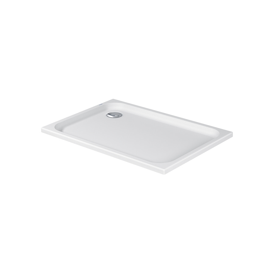 DURAVIT Duschwanne D-Code 1200 x 800mm Weiß Rechteck Ablaufdurchmesser 90mm