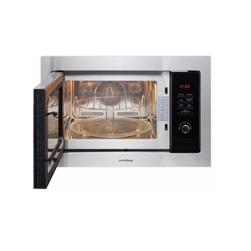 Privileg Einbau Mikrowelle AC 925 BVE Grill Heißluft 25 Liter 900 Watt B-Ware
