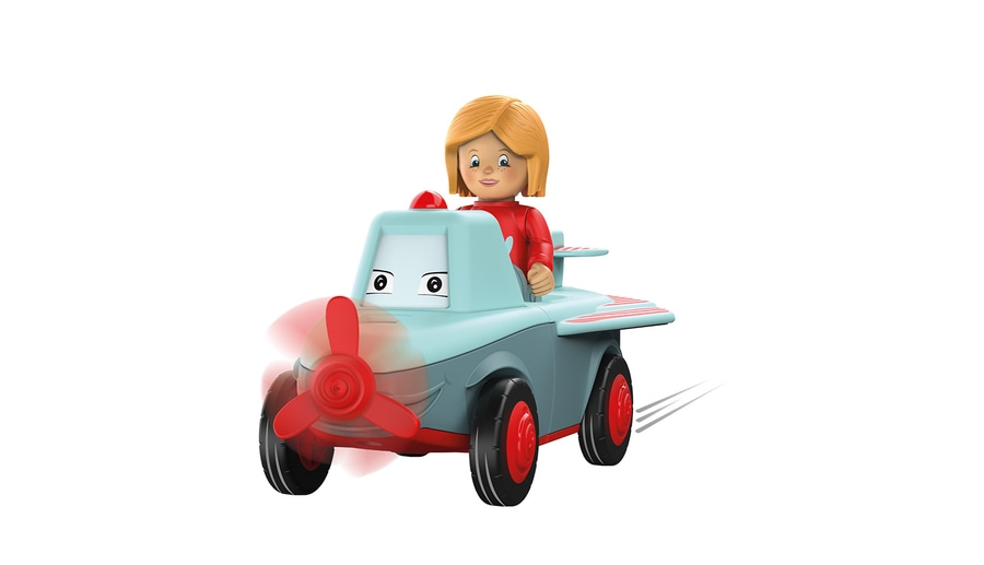 TODDYS by SIKU Fahrzeug Set mit Spielfiguren Mike Moby & Paula Pretty 1-5 Jahre