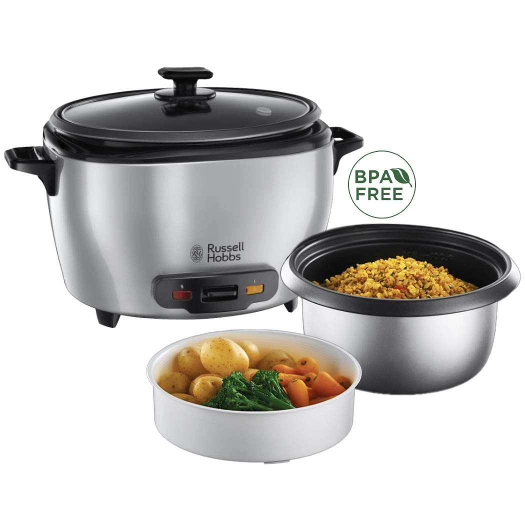 RUSSELL HOBBS Reiskocher MaxiCook 23570-56 Dampfgarer 10 Portionen 5L 1000W