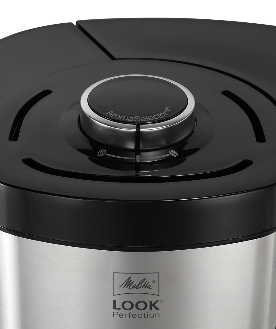 MELITTA Filterkaffeemaschine Look Perfection 1025-06 Warmhaltefunktion Schwarz
