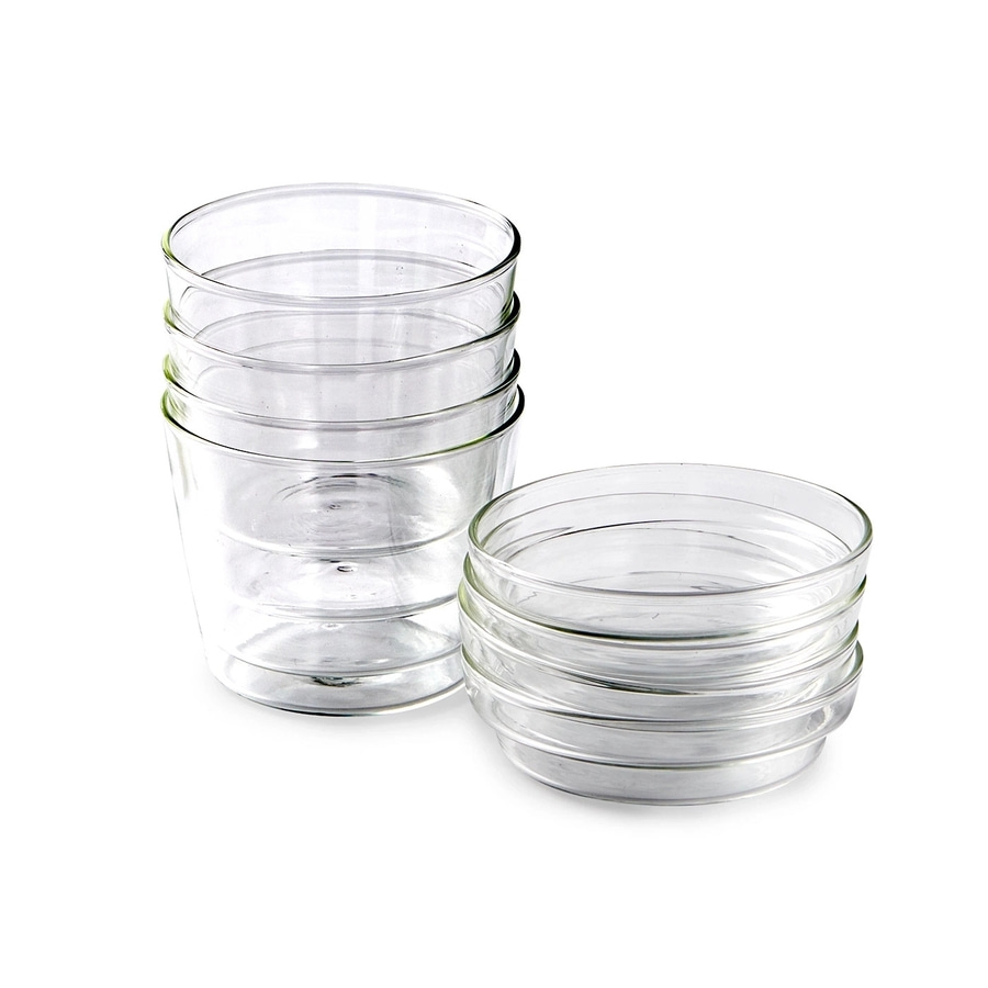 BETTY BOSSI Dessertglas doppelstöckig, 2 dl - 4 Stk. Nachtisch Dessert Glas NEU
