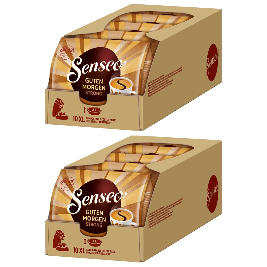 SENSEO Pads Guten Morgen Strong XL Senseopads 10 x 10 XL Kaffeepapds100 Getränke