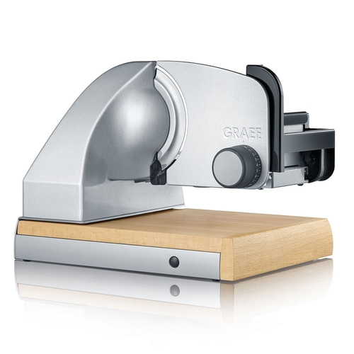 GRAEF Allesschneider SlicedKitchen SKS850 + 2in1 MiniSlice-Aufsatz Brotschneider