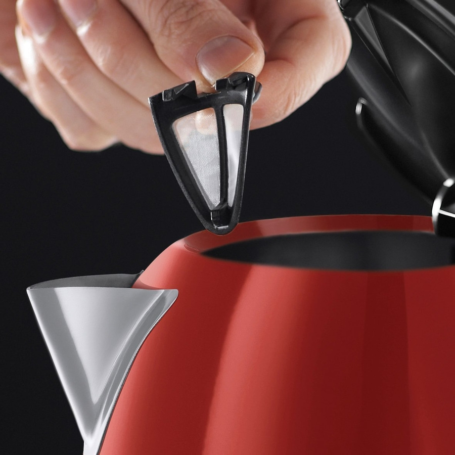 RUSSELL HOBBS Wasserkocher Colours Plus+ Flame Red 20412-70 1,7 Liter 2400 W