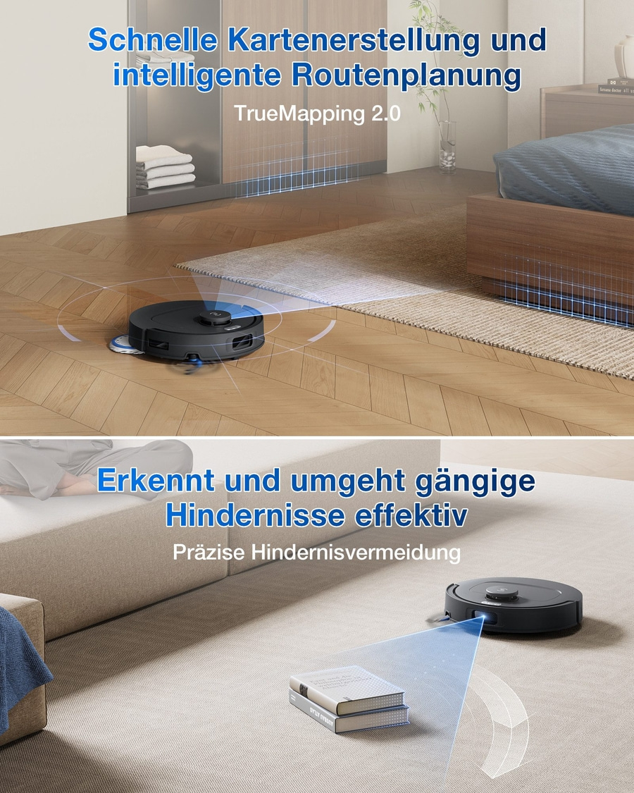 ECOVACS Saugroboter mit Wischfunktion Deebot T30C Gen 2 B-WARE