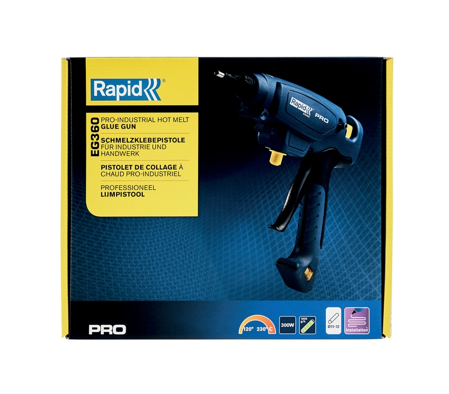 Rapid EG360 Pro Heißklebepistole für Industrie und Handwerk