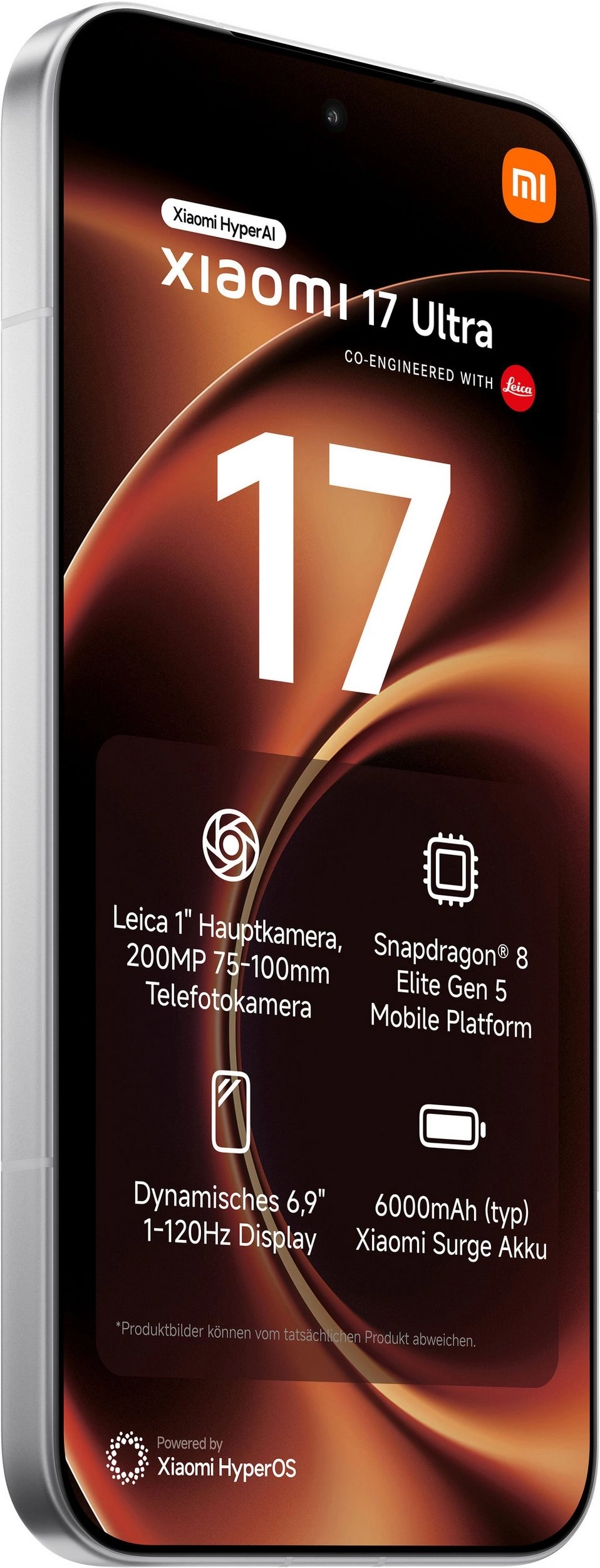 Xiaomi 17 Ultra Smartphone mit Leica Kamera und Snapdragon Prozessor