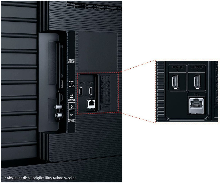 SAMSUNG Smart-TV GQ85Q6FAAU 214 cm/85 Zoll QLED-Fernseher 4K UHD 50Hz B-WARE