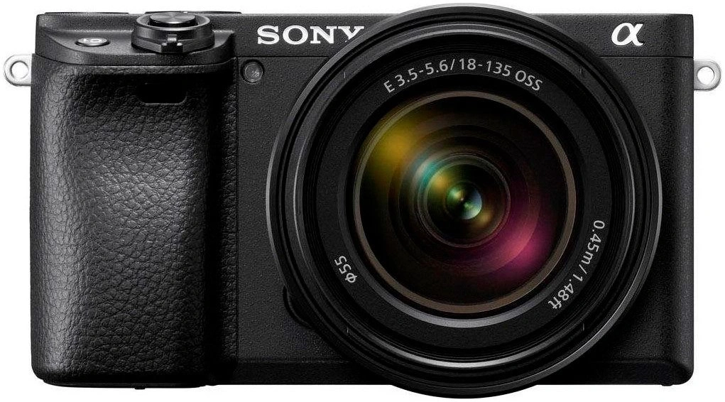 Sony Alpha Kamera mit Objektiv