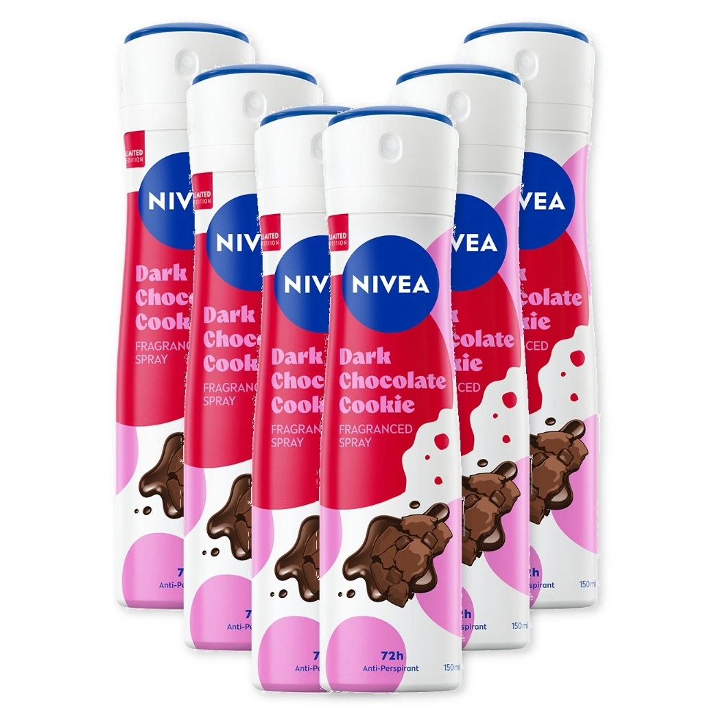 NIVEA Dark Chocolate Cookie Fragrance Spray Limited Edition