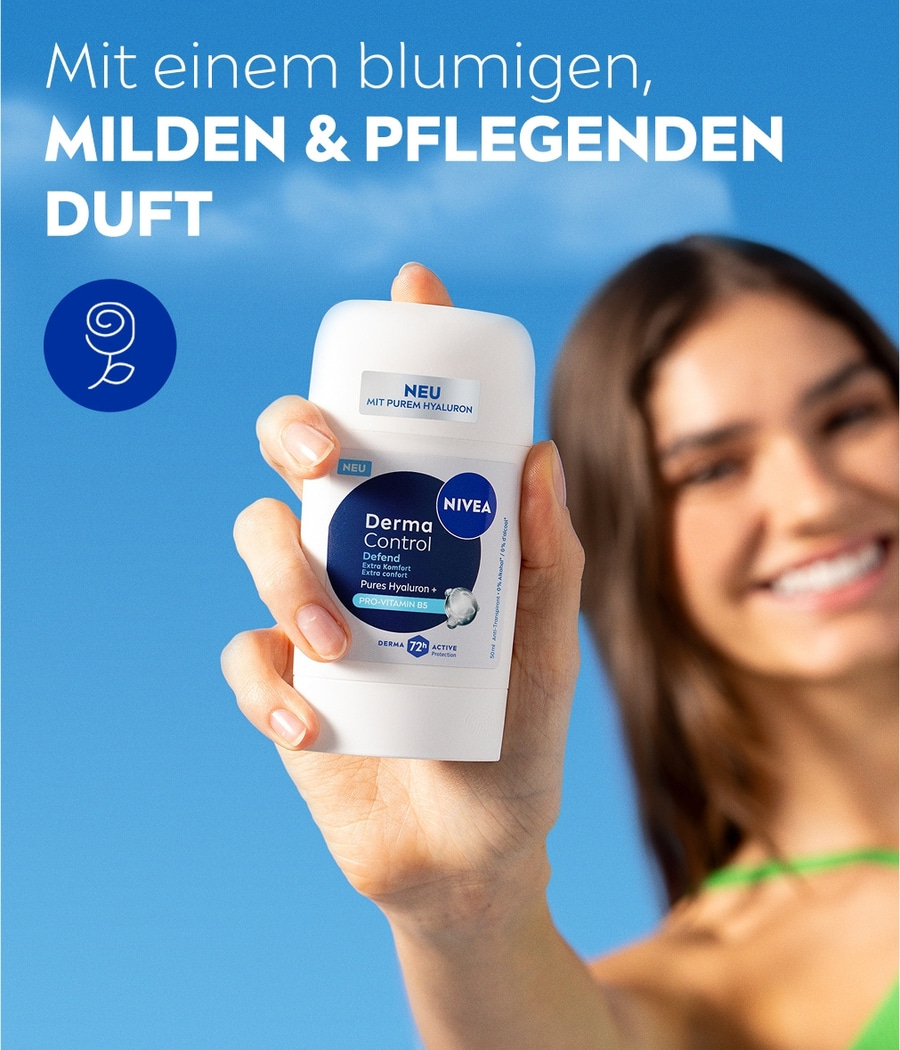 NIVEA Deodorant Derma Control Defend Stick 6 x 50ml